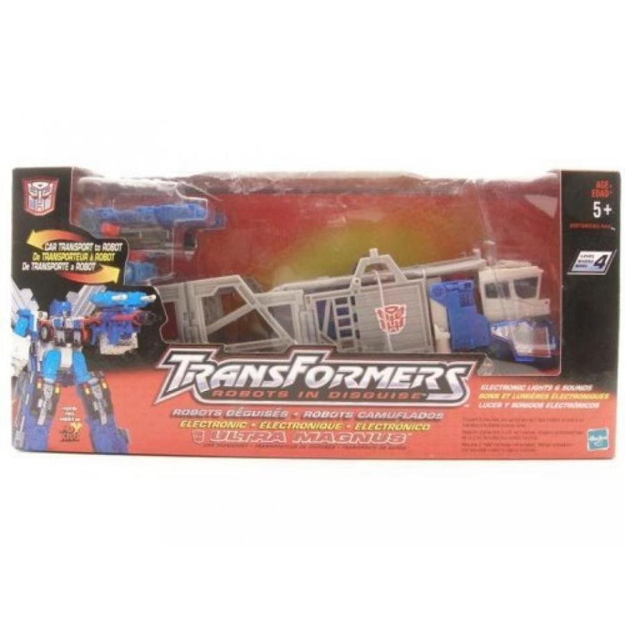 トランスフォーマーtransformers Rid Robots Robots In Disguise Deluxe Electronic Hasbro Light Sound Sound Ultra Magnus Transport Truck 01 Hasbro By Transformers Au B00ovn10cy ホワイトラビット