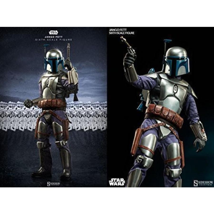 世界中で大人気のスターウォーズいかが Sideshow Clones Star Wars Episode Ii Attack Of The フィギュア Ii Clones Jango Fett 1 6 Scale 12 Figure Au B014vgvrm8 ホワイトラビット