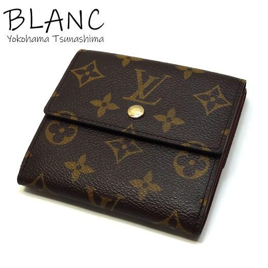 ルイ ヴィトン ポルトフォイユ エリーズ Wホック財布 モノグラム M Wホック財布 Louis モノグラム Vuitton 財布 横浜blanc F01 1601 横浜blancヤフーショッピング店