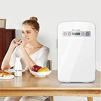 Paxcess 冷蔵庫 冷凍庫 温度調節 冷蔵庫 車載用小型冷温庫 小型 2 C 60 C 10l冷温庫 温度調節 Lcd温度表示 家庭用 車載用小型冷温庫 ミニ冷蔵庫 Ac110v 雑貨店viento
