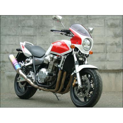 Cb1300sf 03年 ロードコメット スモークスクリーン アイアンネイルシルバーメタリック ヘビーグレーメタリック 通常スクリーン 外装パーツ ビキニカウル シックデザイン C4 Rc44 46 バイク用品 パーツのゼロカスタム