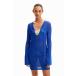 ... braided Short tunic One-piece 