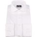 [ длинный рукав ] широкий цвет рубашка белый форма устойчивость no- утюг белый одноцветный лет через год стрейч 