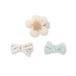 o цветок лента Crown шпилька 3 пункт ассортимент baby 