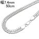 ʿ ͥå쥹  С925  ֥ʿ 7.4mm 50cm Сͥå쥹  ͥå쥹  󥺥֥  ʿ   