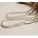 �l�b�N���X �����Y �V���o�[925 3mm 50cm �x�l�`�A���`�F�[�� �V���o�[�l�b�N���X �����Y�l�b�N���X �x�l�`�A���l�b�N���X �V���o�[�`�F�[��
