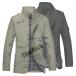  тренчкот мужской с хлопком жакет бушлат jacket блузон внешний casual жакет бизнес пальто тонкий большой размер 