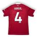  Adidas Junior liba бассейн FC 25/26 Home копия форма #4 вентилятор * большой kJYF33VIRG4 ( Kids копия вентилятор большой k)