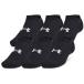  Under Armor хлопок no- шоу носки 3P 1386313 ( мужской женский 3 пар комплект мульти- спорт )