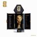 FIFA World Cup 2026 Trophy копия premium 2026 F26PKTR0001 ( футбол официальный W cup официальный World Cup ограничение )