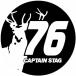  Captain Stag CS дизайн стикер (76* maru олень ) 60 UM1568