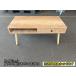 ( б/у )( часть регион бесплатная доставка ) центральный стол выдвижной ящик имеется из дерева low стол F-FA-824-0410A