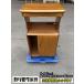 ( б/у )( часть регион бесплатная доставка ) Karimoku Furniture стойка под телефон стенд для вазы полка витрины FAX шт. из дерева F-NA-896-0828A