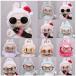  Rav b мягкая игрушка одежда комплект |LABUBU 15cm 17cm соответствует ручная работа зеркало имеется очки одиночный товар кукла костюм аксессуары 