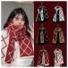  толстый зимний шарф защита горла "neck warmer" шаль унисекс 4 цвет | полиэстер материалы 