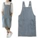  Denim фартук для мужчин и женщин толстый простой садоводство DIY кулинария Cafe уличный 