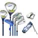  Junior левый для Golf комплект клюшек 6 шт. комплект красный caddy bag есть тренировка для легкий карбоновый вал 