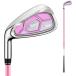  женский левый выгода . для Golf железный 7 номер тренировка для розовый карбоновый вал начинающий предназначенный 
