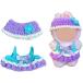 15~17cm мягкая игрушка для надеты . изменение одежда 2 позиций комплект Princess we адрес ma Caro n цвет лента ступица a сиденье плетеный 