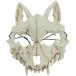  Halloween маска половина лицо Skull маска oo kami* Tiger * животное Skull 3 вида комплект костюмированная игра для PU