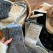  женский осень-зима для средний длина носки 5 пар комплект одноцветный &amp; полька-дот узор хлопок .. мягкий мягкость 