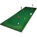 Golf тренировка для большой короткая клюшка коврик 3m искусственный газон салон уличный соответствует предотвращение мяч защита имеется 3 cup 