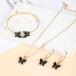  бабочка ювелирные изделия 3 позиций комплект колье * браслет * серьги сплав производства женские аксессуары 