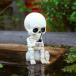  Halloween украшение Skull украшение готический полимер производства сад орнамент вода группа интерьер смешанные товары 