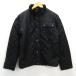 k# The лама n/ZARA MAN с хлопком стеганная куртка JKT[M] чёрный MENS/25[ б/у ]
