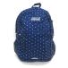 n# Coleman /COLEMAN dot pattern rucksack Day Pack BAG navy blue / Junior for /90[ used ]