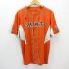 y#ADIDAS производства Yomiuri Giants форма для болельщиков # оранжевый [ мужской L]MENS/40[ б/у ]