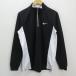 m# Nike /NIKE GOLF половина Zip длинный рукав Golf одежда [L] чёрный MENS/24[ б/у ]