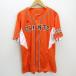 y# Adidas производства / Yomiuri Giants копия Uni Home / сопутствующие товары # оранжевый [ мужской L]MENS/ бейсбол /65[ б/у ]