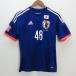 y#adidas производства футбол Япония представитель иен . Ambassador копия форма #AKB48[ мужской S]LADIES возможно /73[ б/у ]