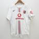 y#NIKE производства #2006. мир rez копия форма / короткий рукав a way # белый [ мужской M]MENS/61[ б/у ]
