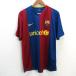y#moroko производства #NIKE F.C. Barcelona /FCB копия форма [ мужской L] Испания Lee ga/14[ б/у ]