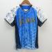 k#MAJESTIC производства # Saitama Seibu Lions /LIONS короткий рукав форма / сопутствующие товары [S] бледно-голубой /MENS/LADIES#17 [ б/у ]