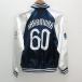 k# Saitama Seibu Lions /LIONS 60 номер Nakamura Gou . нейлон жакет / коуч жакет [S] темно-синий белый /MENS#48[ б/у ]