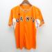 y#UNDER ARMOUR производства Yomiuri Giants /GIANTS форма для болельщиков / копия # оранжевый [ мужской L]MENS/37[ б/у ]