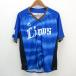 y#Majestic производства / Saitama Seibu Lions копия Uni Home /2019 сопутствующие товары # синий [ мужской S]MENS/ бейсбол /64[ б/у ]