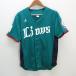 y#Majestic производства / Saitama Seibu Lions копия Uni Home / сопутствующие товары # зеленый [ мужской S]MENS/ бейсбол /42[ б/у ]