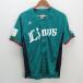 y#Majestic производства / Saitama Seibu Lions копия Uni Home / сопутствующие товары # зеленый серия [ мужской S]MENS/ бейсбол /59[ б/у ]