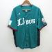 y#Majestic производства / Saitama Seibu Lions копия Uni Home / сопутствующие товары # зеленый серия [ мужской L]MENS/ бейсбол /61[ б/у ]