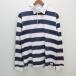 z# Colombia /Columbia PM6672 окантовка рисунок рубашка-поло с длинным рукавом / Rugger рубашка [M]MENS#61[ б/у ]