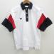 z# canterbury /CANTERBURY короткий рукав Rugger рубашка / регби Polo #[ мужской S ] белый /MENS довольно большой /52[ б/у ]