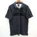 k# canterbury /CANTERBURY Logo вышивка рубашка-поло с коротким рукавом / Rugger рубашка [XL] серый /MENS#21[ б/у ]