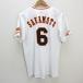 k# Under Armor производства # Yomiuri Giants /GIANTS 6 номер Sakamoto . человек форма / сопутствующие товары [MD] белый /MENS#2[ б/у ]