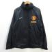 k# Nike /NIKE STORM-FIT man Cesta - united тренировка жакет [XL] чёрный /MENS#76[ б/у ]