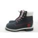 k#[3.5M] Timberland /Timberland 6 отверстие Work ботинки / Junior 22cm степень / темно-синий /KIDS#15[ б/у ]