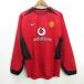y#moroko производства # man Cesta - united /MANCHESTER UNITED подлинный форма / длинный рукав [ мужской M] футбол /40[ б/у ]